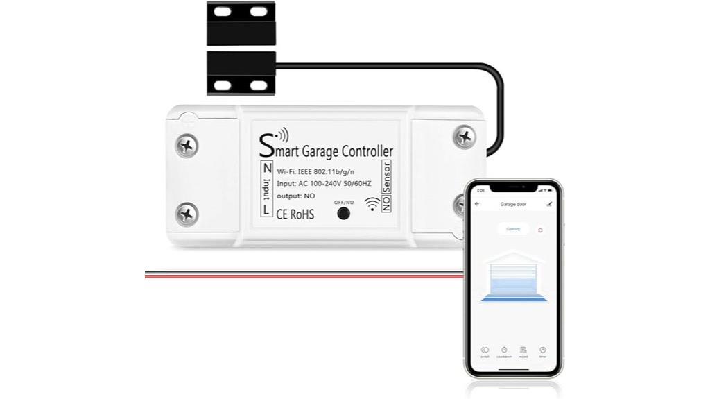 smart garage door remote