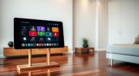 smart home tablet dashboard