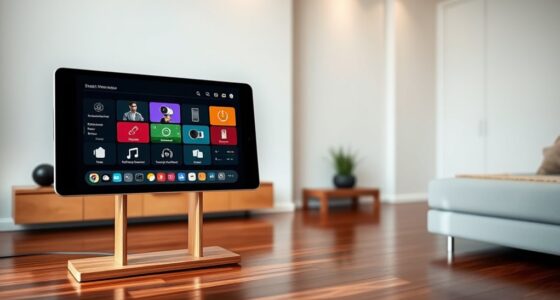 smart home tablet dashboard