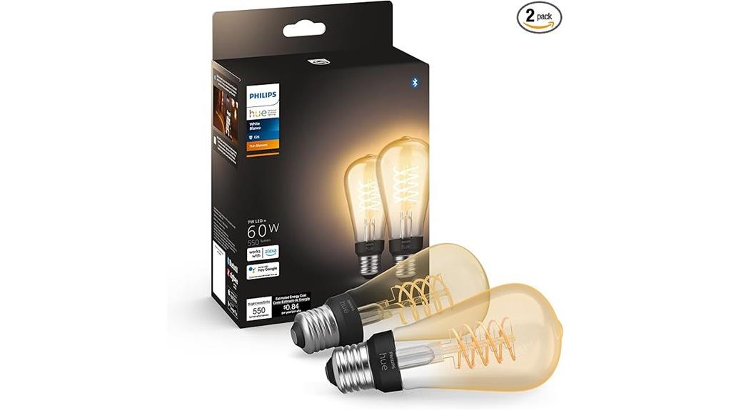 smart led filament bulb