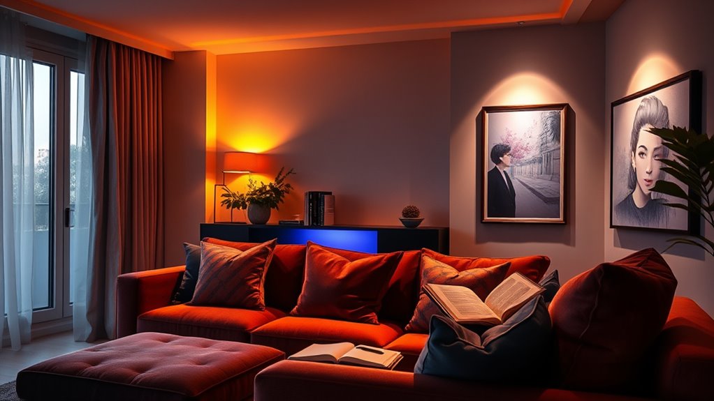 smart lighting mood settings