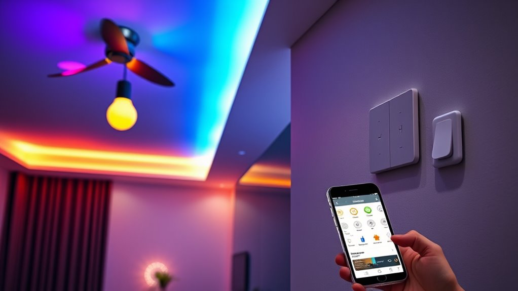 smart lighting protocol selection