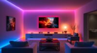 smart lighting with entertainment