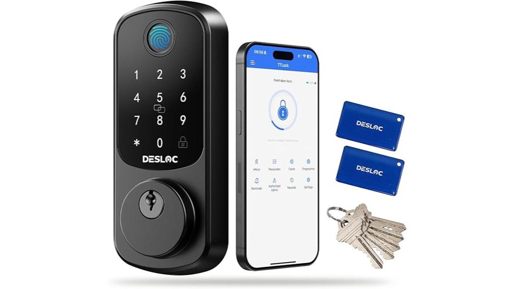 smart lock with keypad