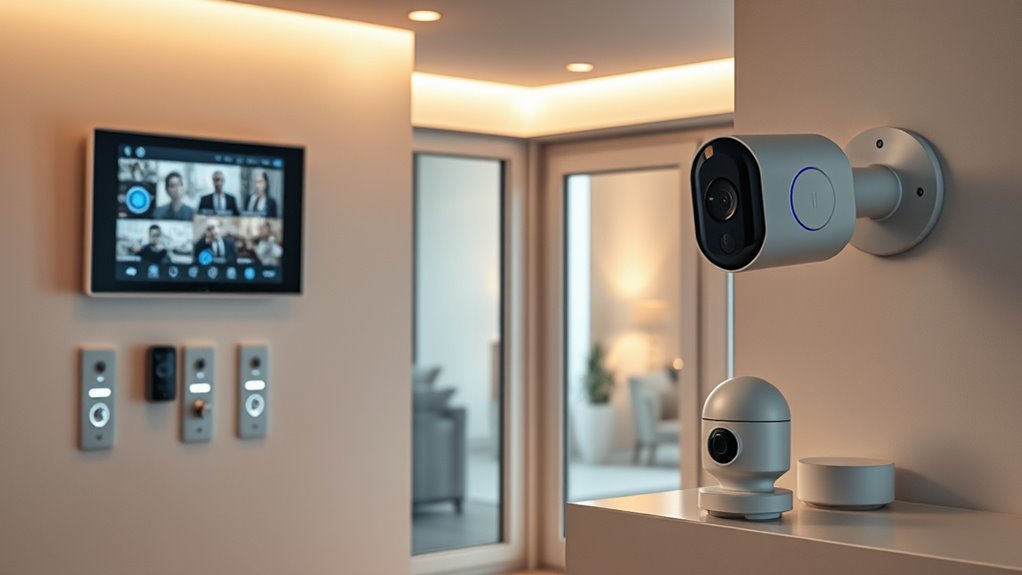 smart security device integration
