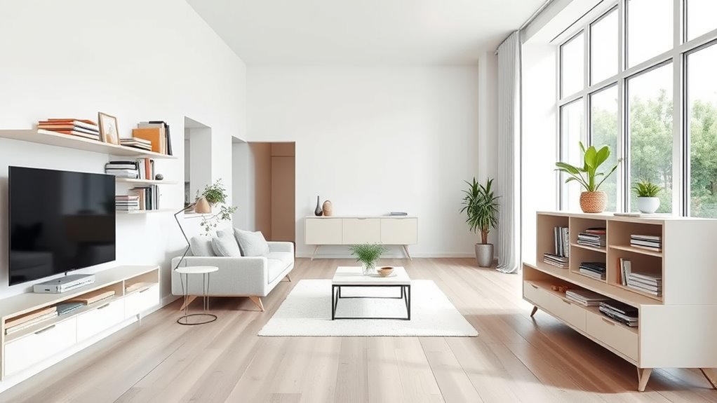 smart storage and decluttering