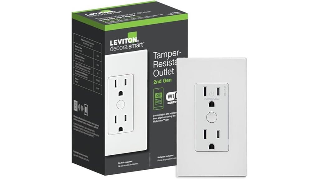 smart tamper resistant electrical outlet