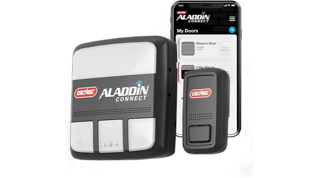 smartphone controlled garage opener