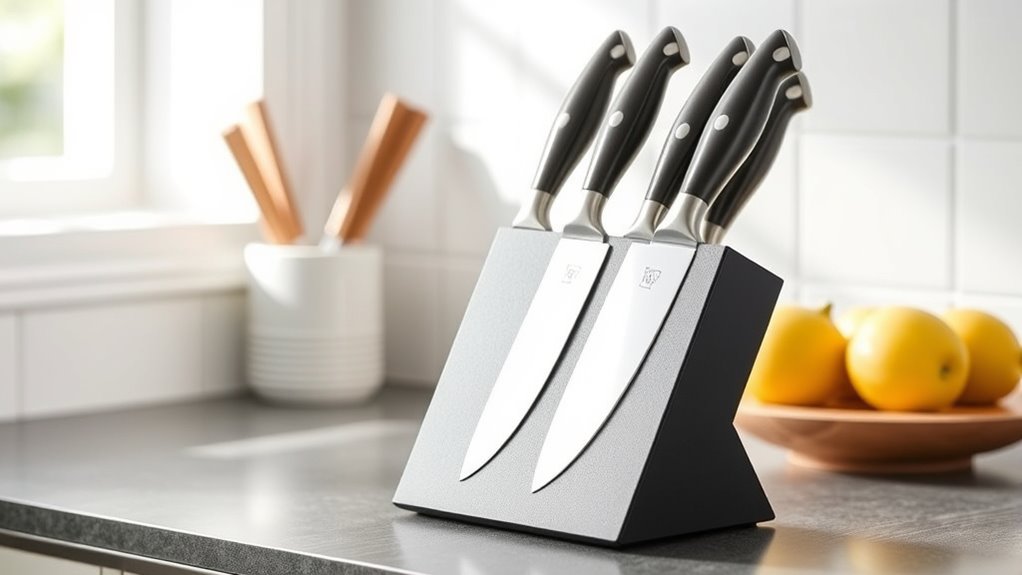 space saving knife storage