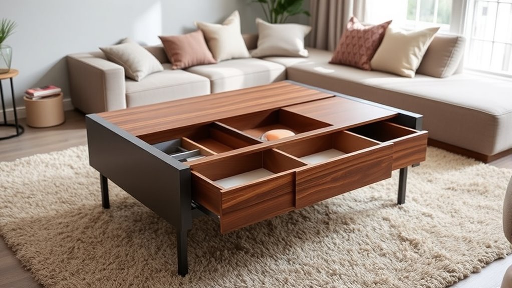 space saving multifunctional design