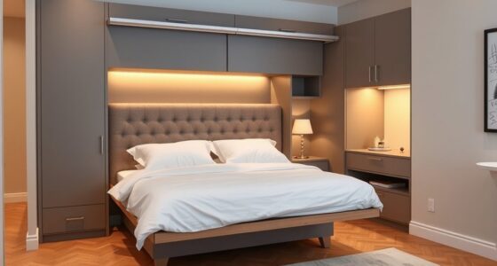 space saving murphy bed options