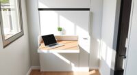 space saving stylish folding desks
