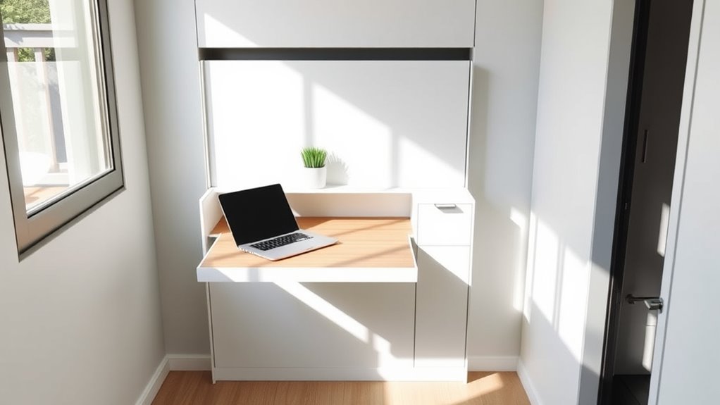 space saving stylish folding desks