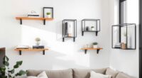 space saving stylish wall shelves