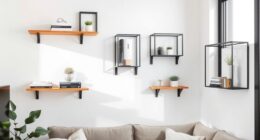 space saving stylish wall shelves