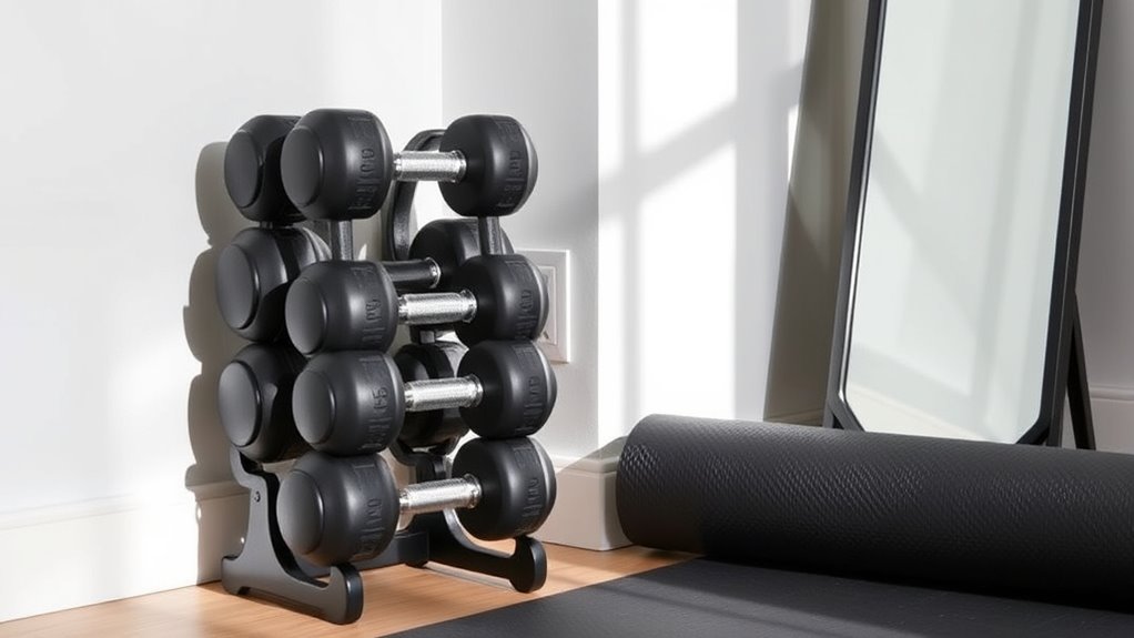 space saving versatile weights