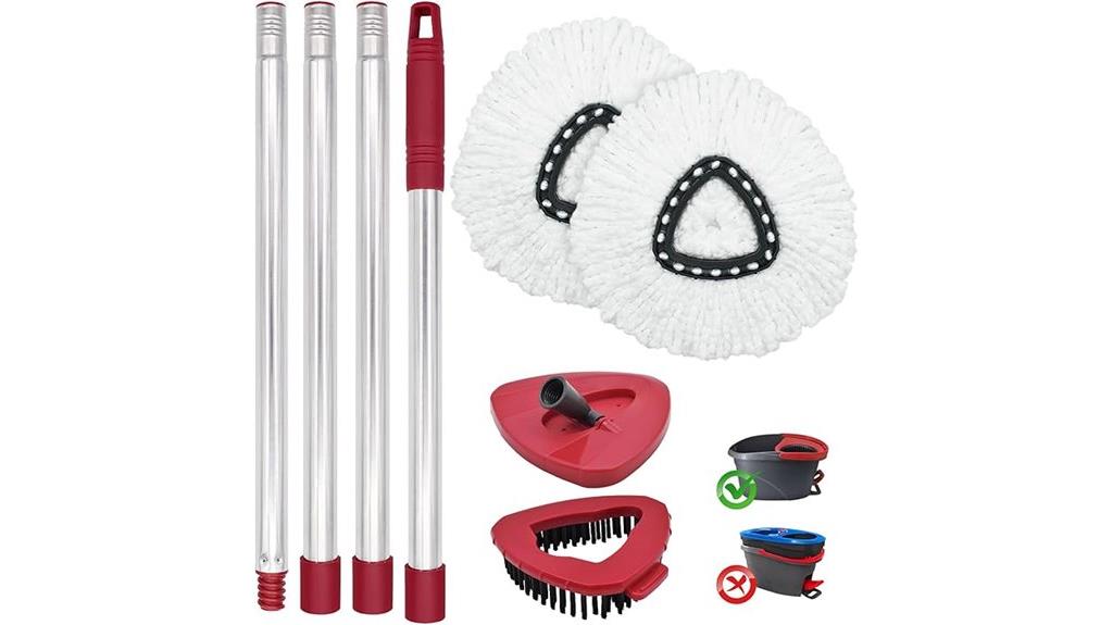 spin mop replacement kit