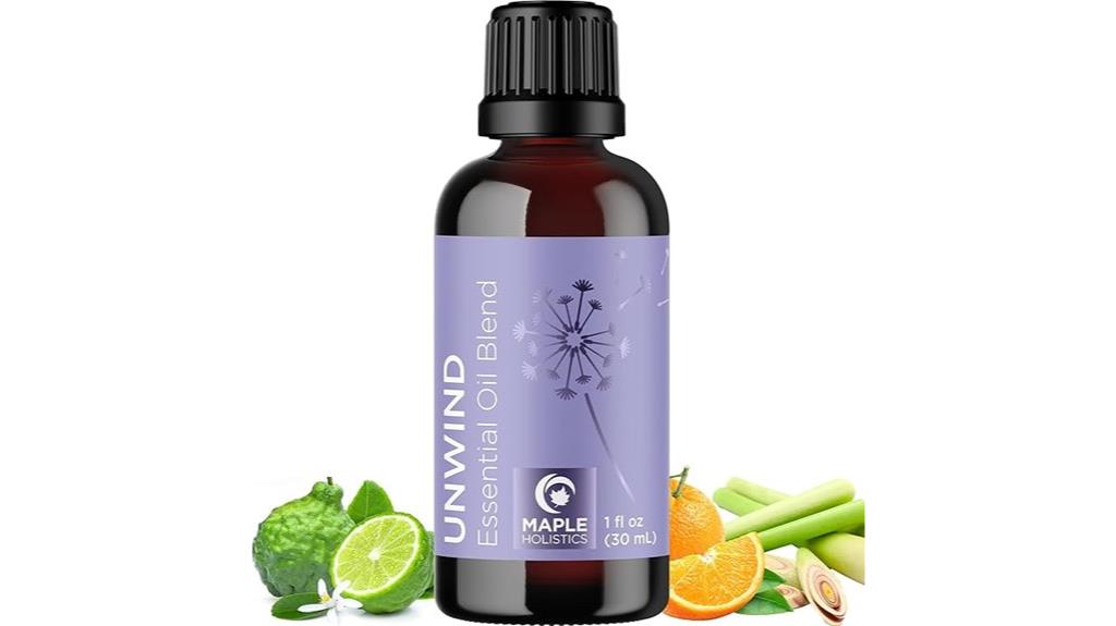 stress relief essential oil blend