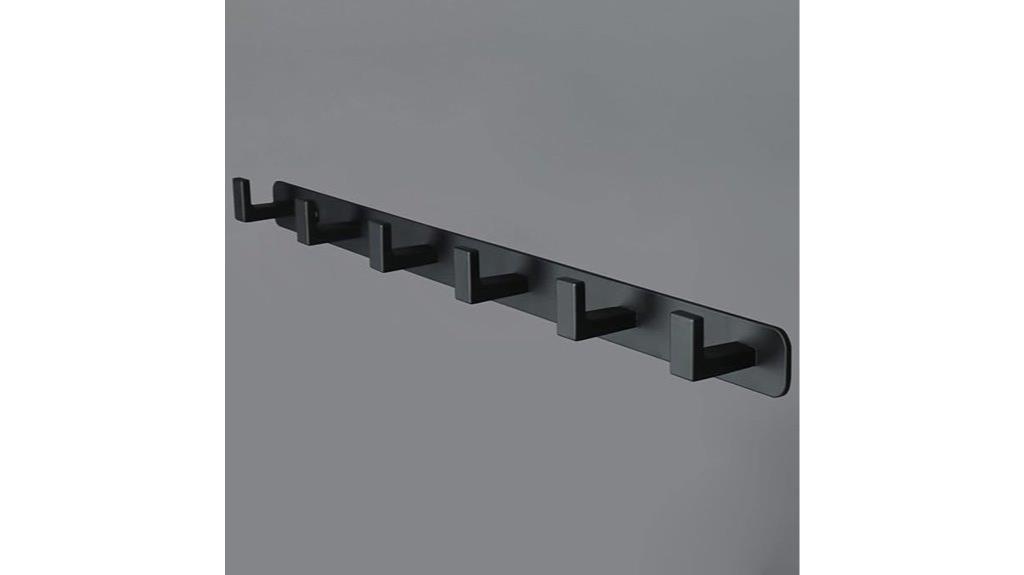sturdy stainless steel coat rack