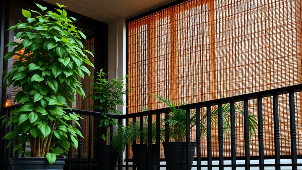 stylish balcony privacy solutions
