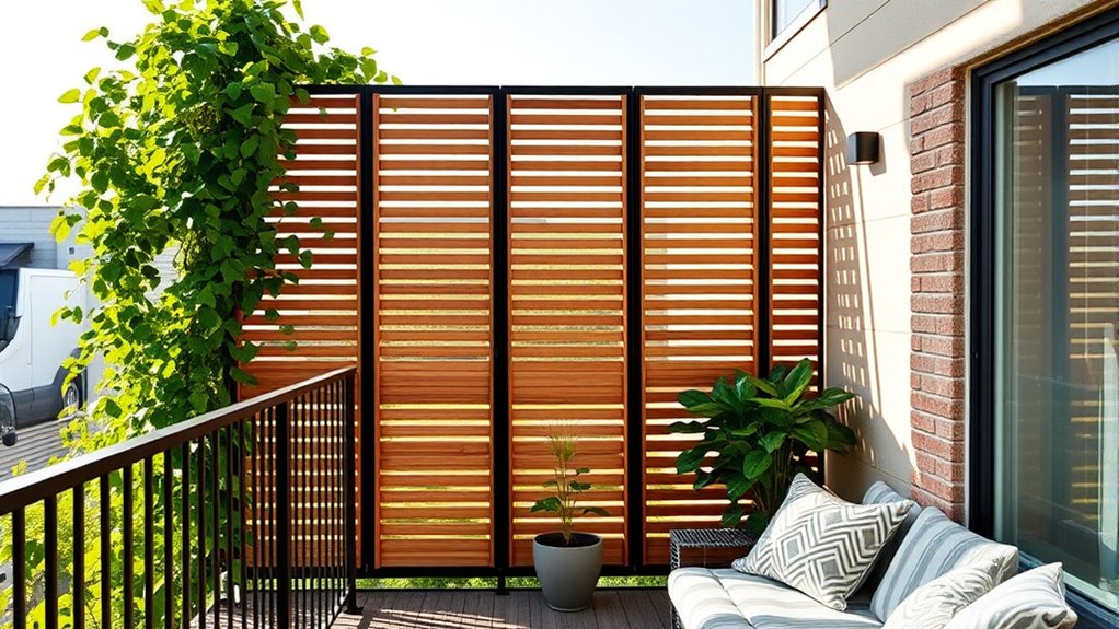 stylish durable balcony covers