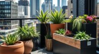 stylish durable urban planters