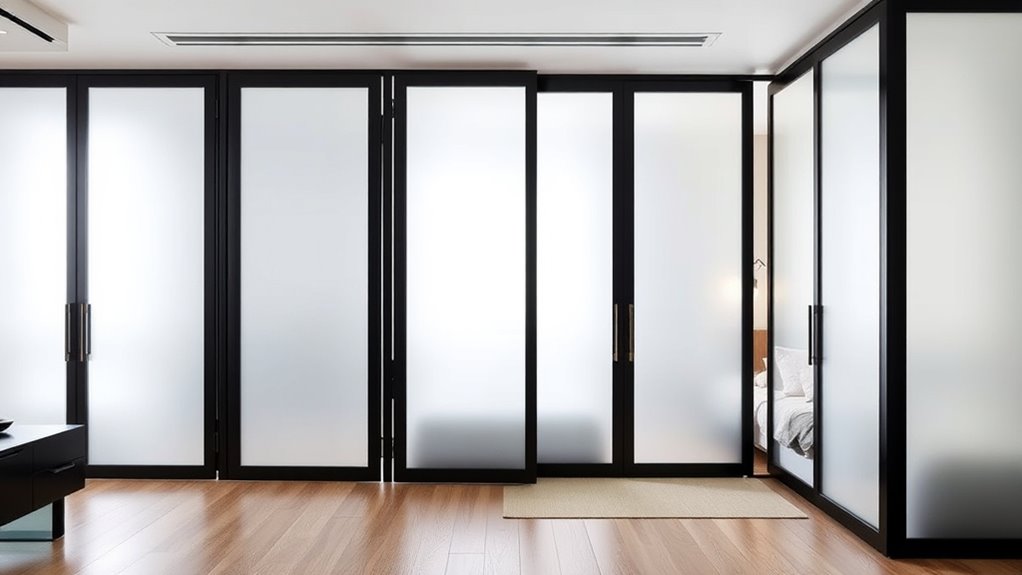 stylish studio room dividers