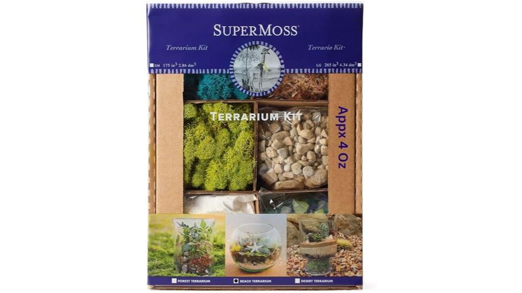 super moss beach terrarium kit