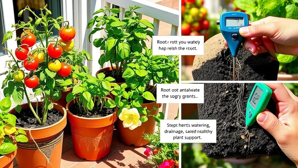 support structures improve plant health