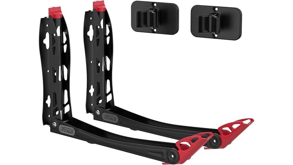 swivel wall mounted bike racks