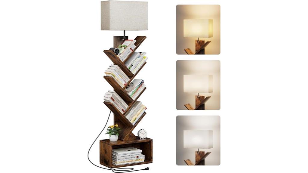 tall narrow bookcase tower