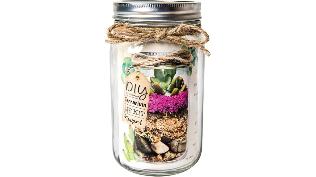 terrarium kit newport jar