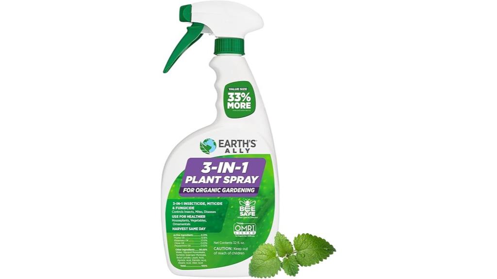 three in one plant spray