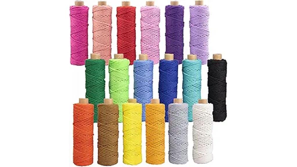 three millimeter macrame cord