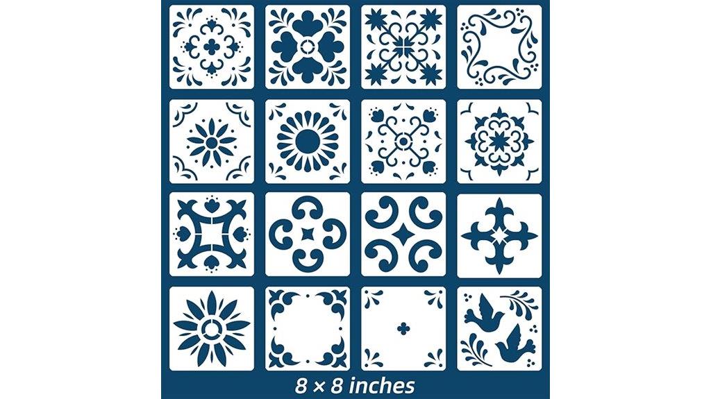 tile stencil diy kit