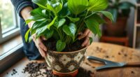 timing and techniques for repotting