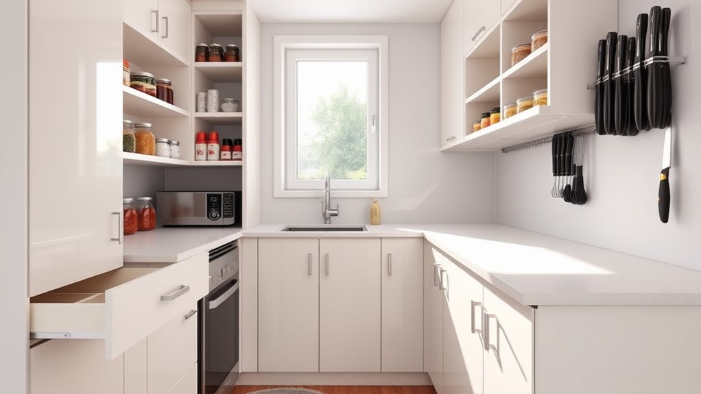 tiny kitchen storage ideas