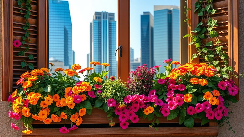 top apartment window garden ideas