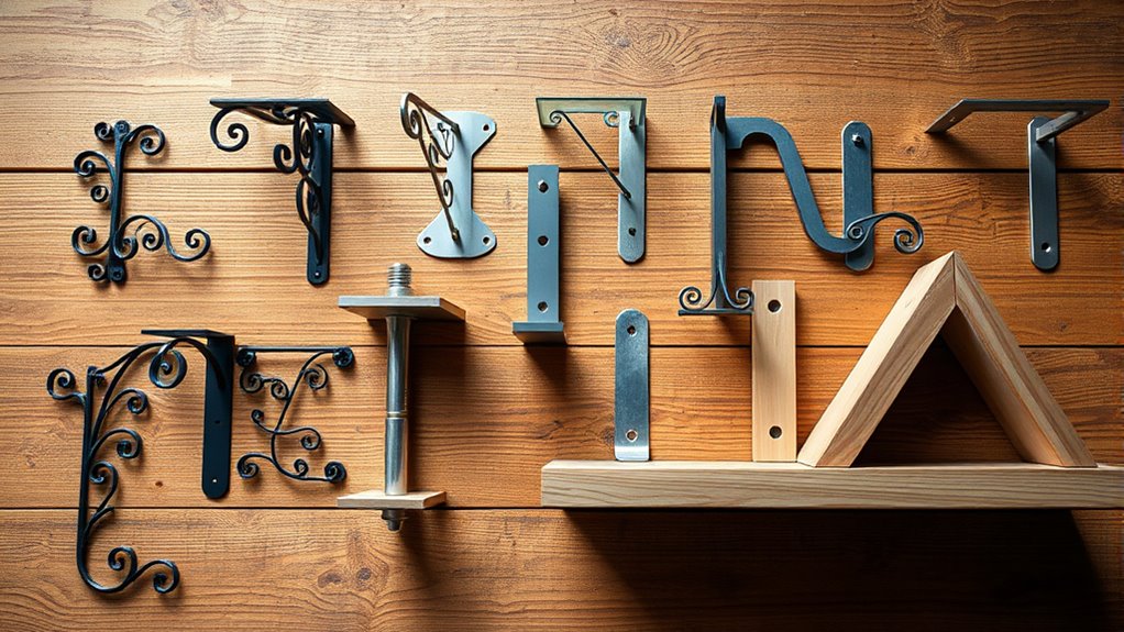 top diy shelving bracket ideas