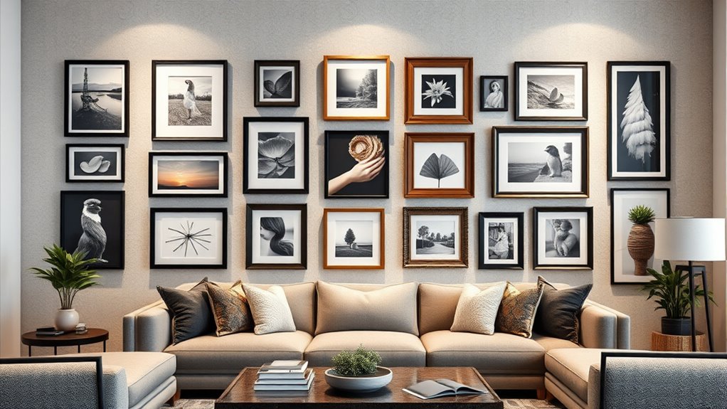 top gallery frame sets