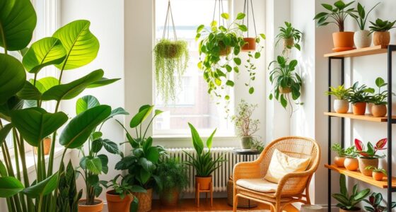 top indoor apartment plants