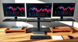 top monitor risers with storage