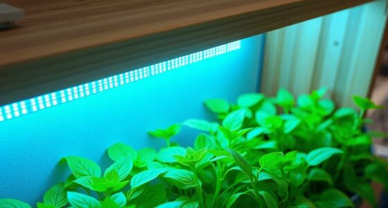 top shelf plant lighting