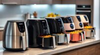 top space saving air fryers