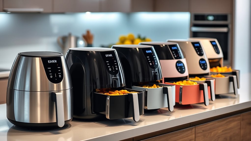 top space saving air fryers