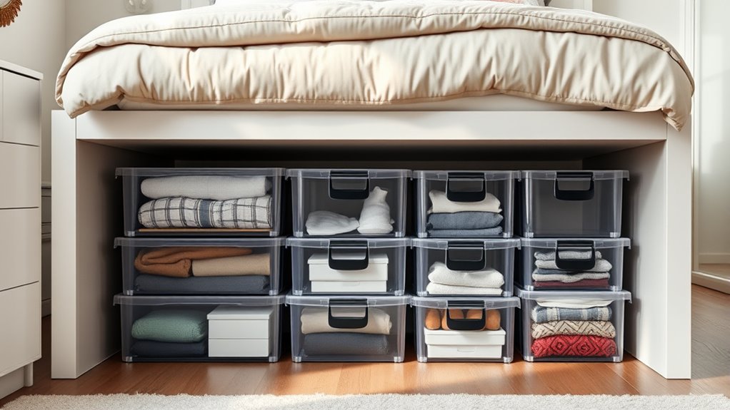 top under bed storage options