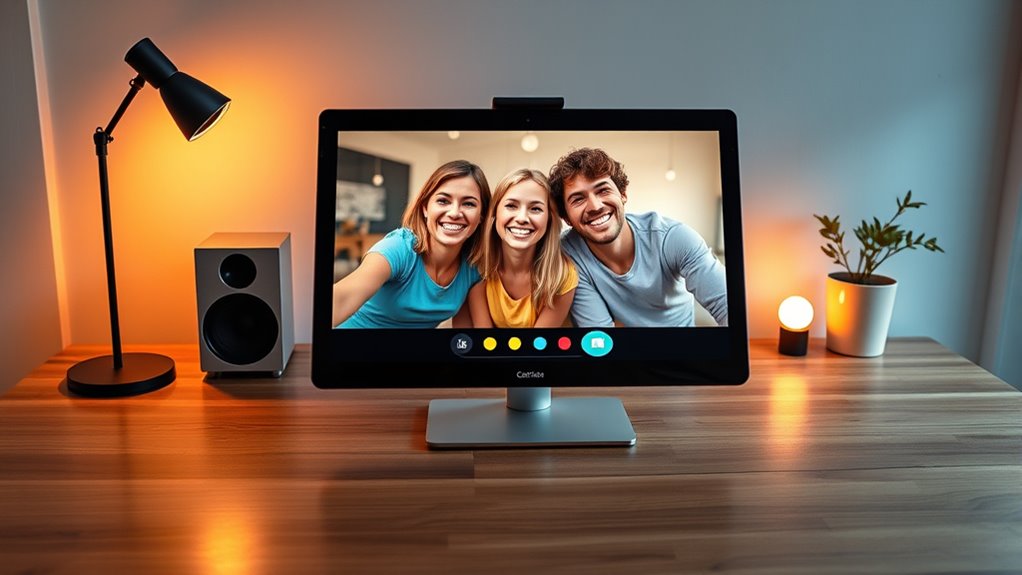 top video call smart displays