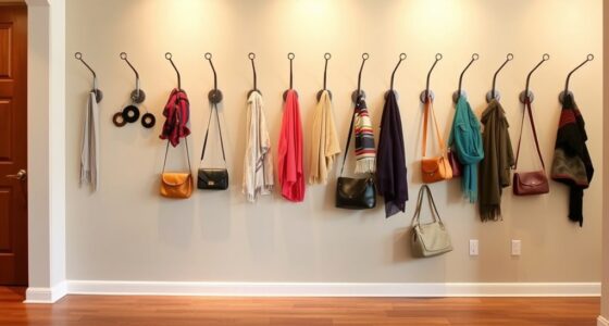 top wall mounted coat racks