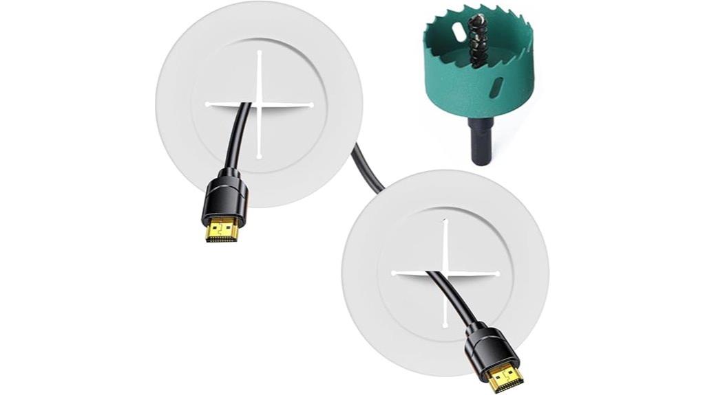 tv wall cable organizers