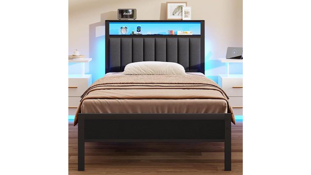 twin size bed frame